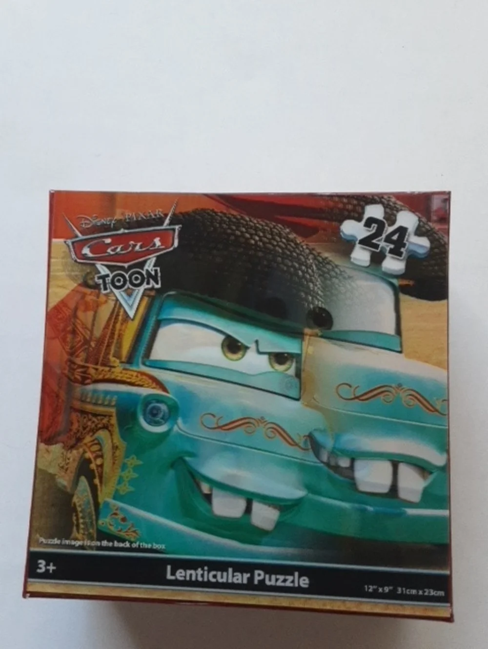 DISNEY PIXAR Cars Movie Puzzle, Kids, Motion Effect Puzzle Lenticular 24 Pieces